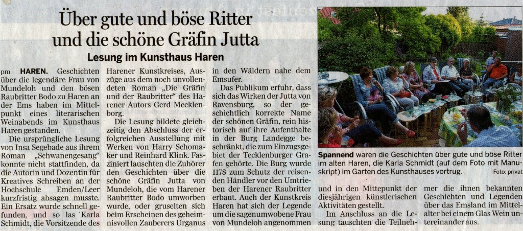 Meppener Tagespost vom 15.06.13 Meppener Tagespost vom 15.06.13
